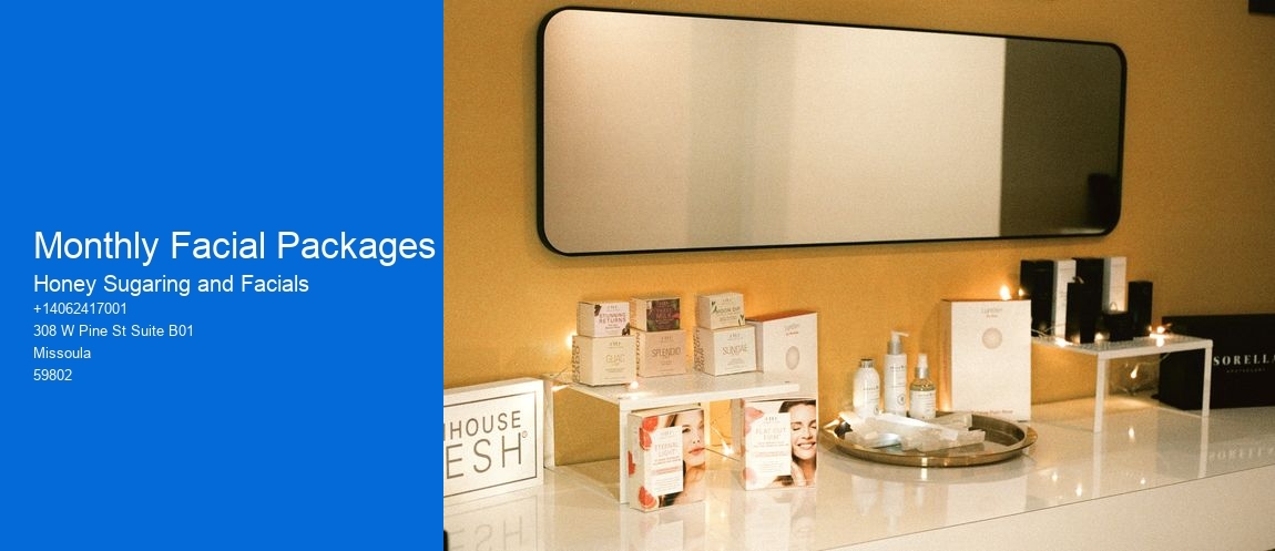 Monthly Facial Packages
